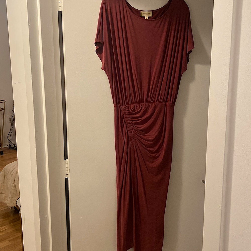 Anthropologie drape dress, good shape